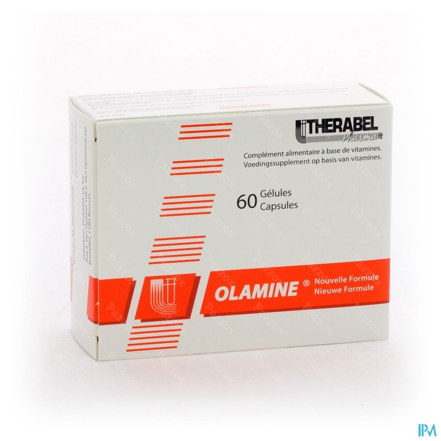 Therabel Olamine Voedingssupplement Energie 60 Capsules