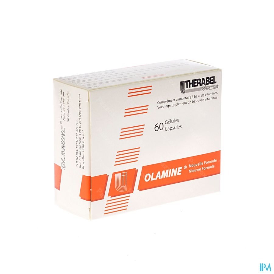 Therabel Olamine Voedingssupplement Energie 60 Capsules