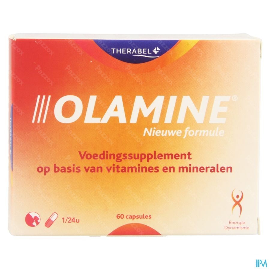 Therabel Olamine Voedingssupplement Energie 60 Capsules