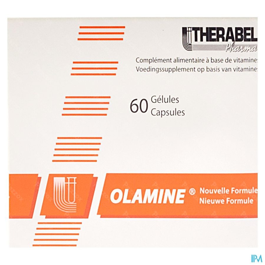 Therabel Olamine Voedingssupplement Energie 60 Capsules