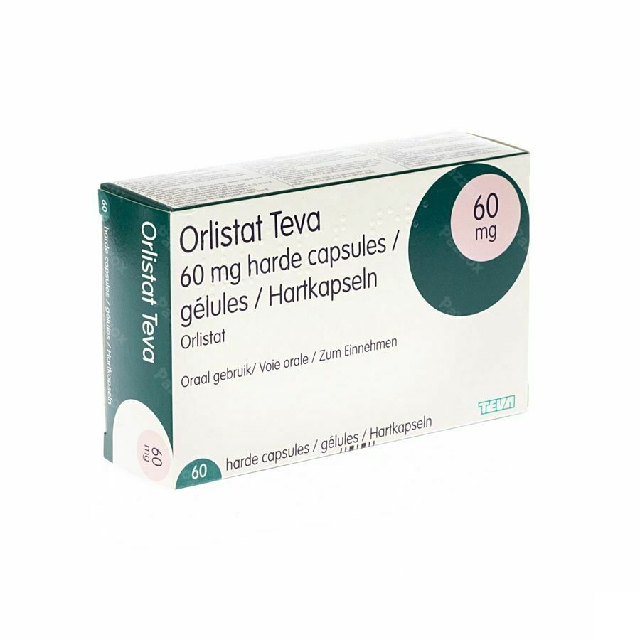 Orlistat Teva 60mg 60 Gélules