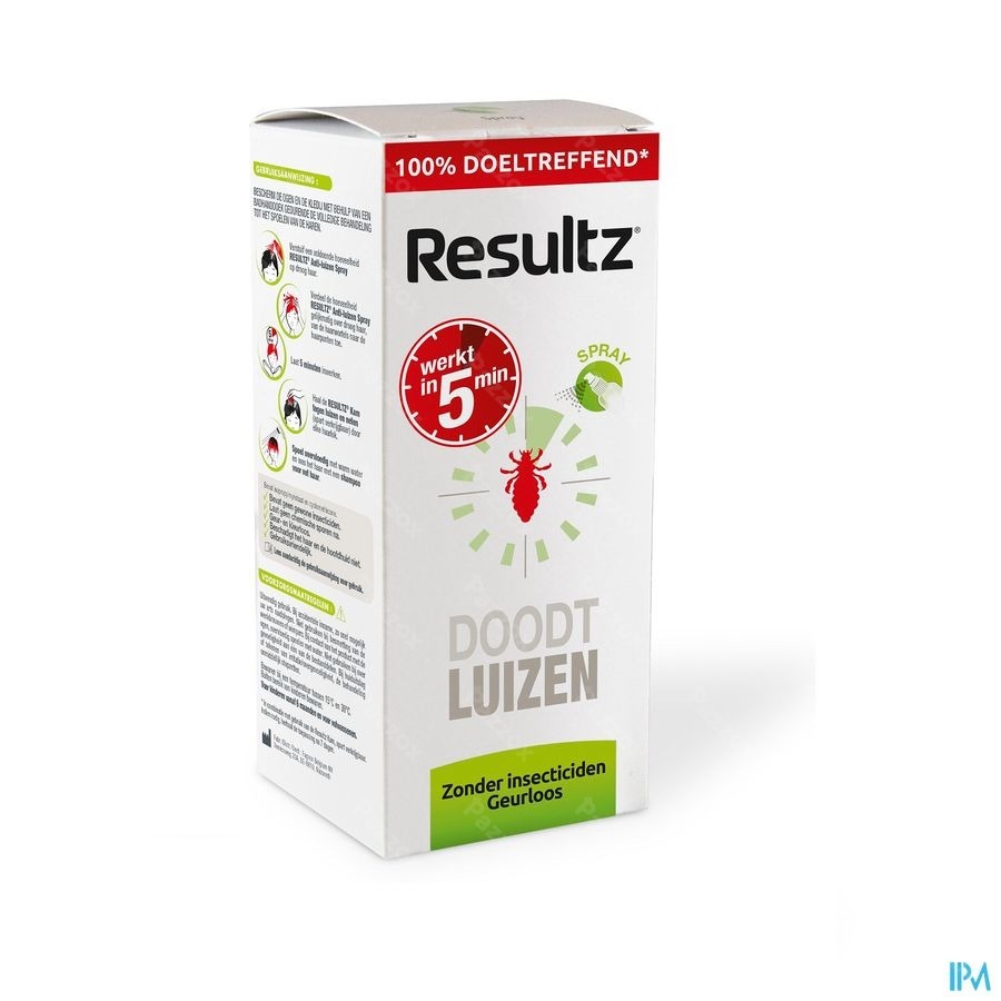 Resultz Anti Luizen Spray Geurloos Zonder Insecticide 150ml