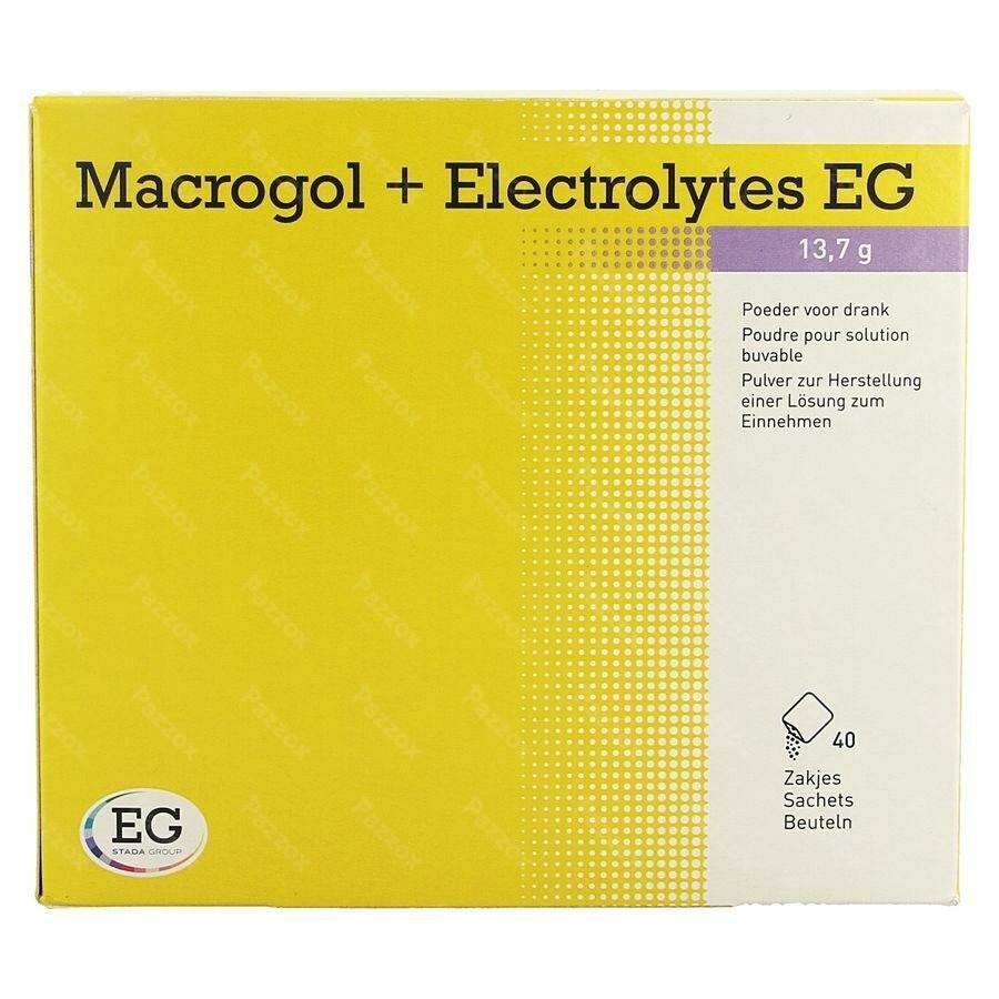 Macrogol+Electrolytes EG 13,7G Pdr Sach 40