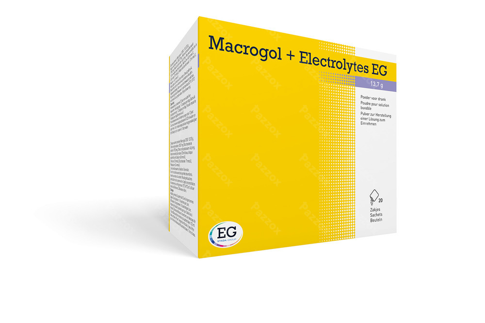 Macrogol+Electrolytes EG 13,7G Pdr Sach 20