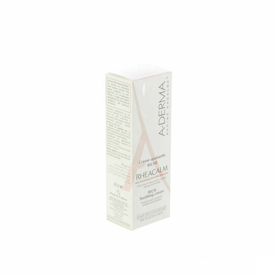 Aderma Rheacalm Cr Verzachtend Rijk Tube 40ml