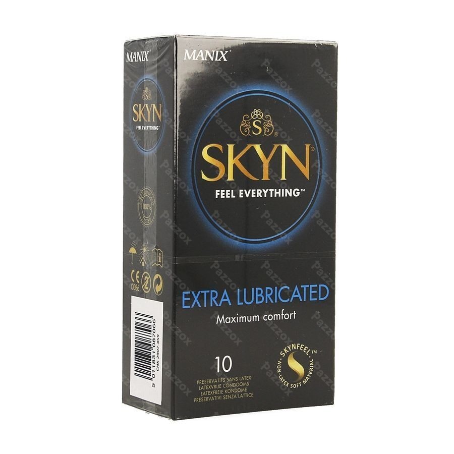 Manix Skyn Extra Lubricated Condoms 10