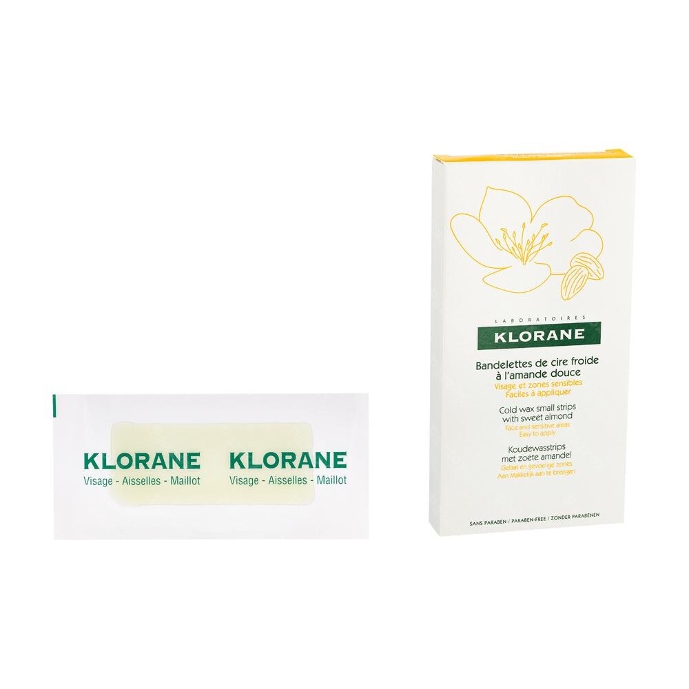 Klorane Corps Depilat.cire Froide Vis.-zone Sens.6
