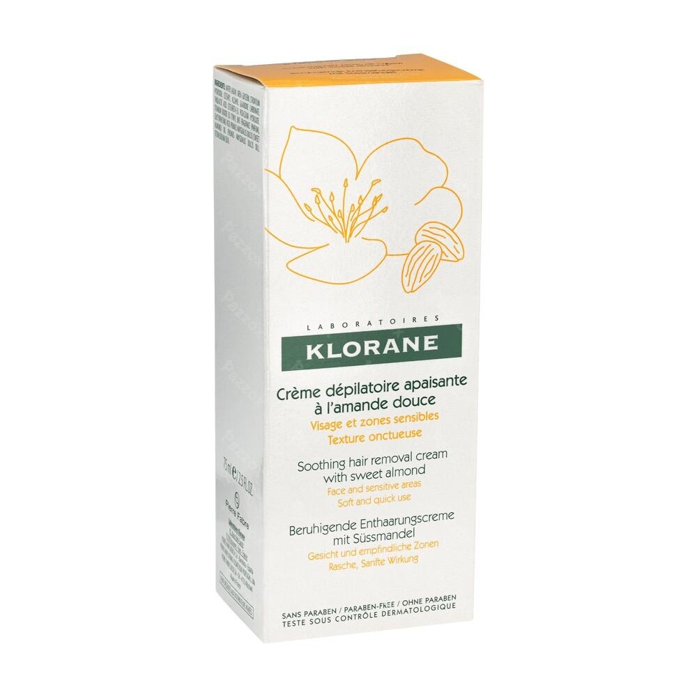 Klorane Corps Depilat. Cr Vis-zones Sens. 75ml