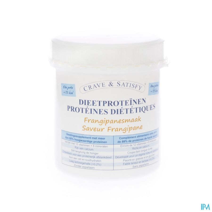 Crave & Satisfy Proteines Diet.frangip.pdr Pot200g
