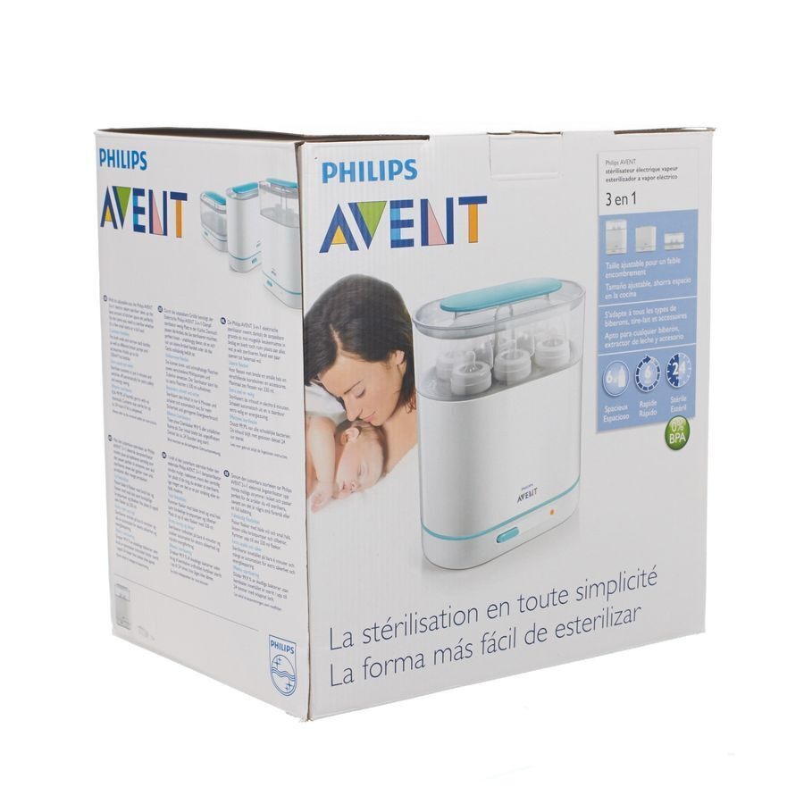Philips Avent Stoomsterilisator Electrisch 3in1 SCF284/02