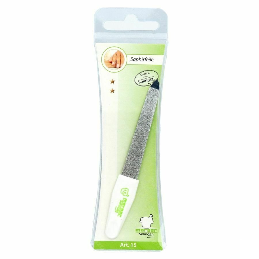 Mörser lime à ongles saphir, gros et fin 9 cm N°18