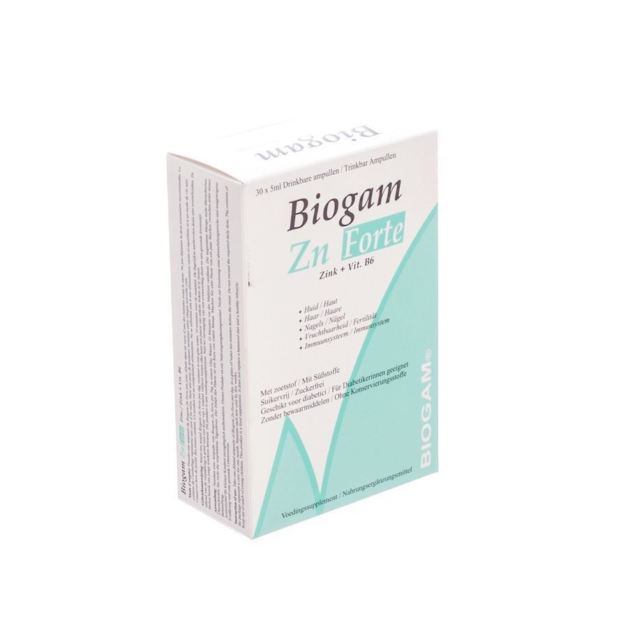 Biogam Zn Forte Drinkb. Amp 30x5ml