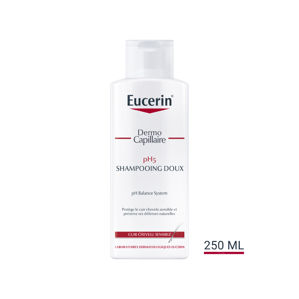 Eucerin DermoCapillaire pH5 Shampooing Doux Cuir Chevelu Sensible 250ml