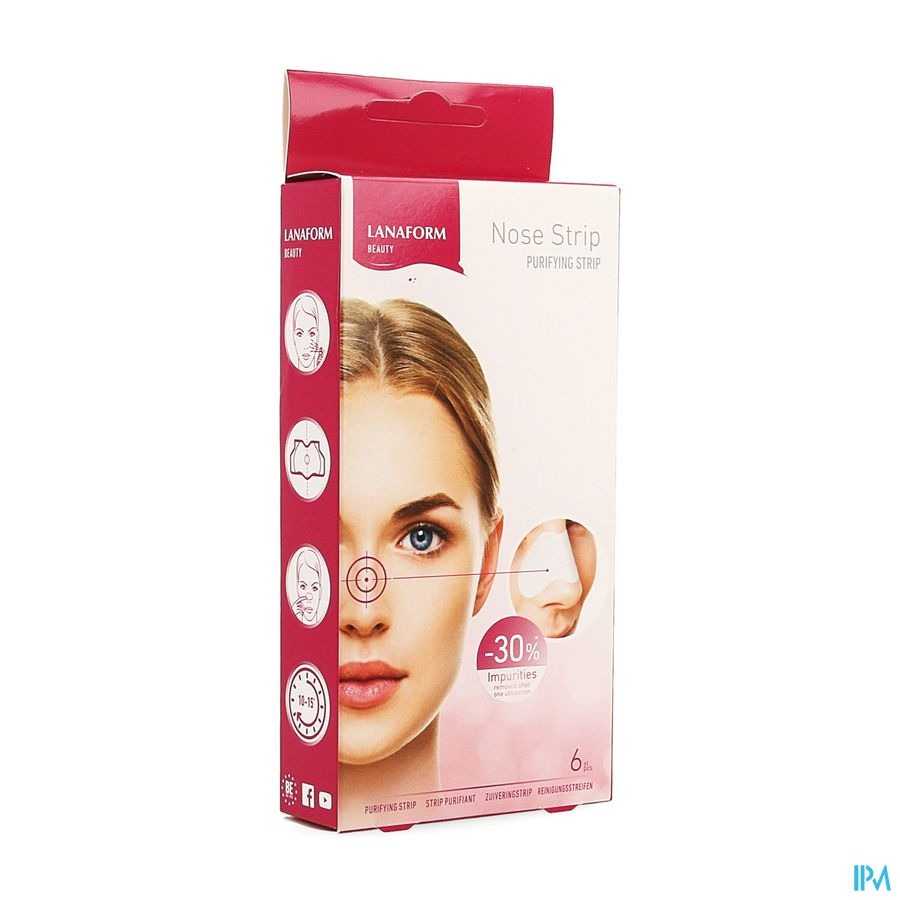 Lanaform Nose Strip Patch A/bouton 6 La130209