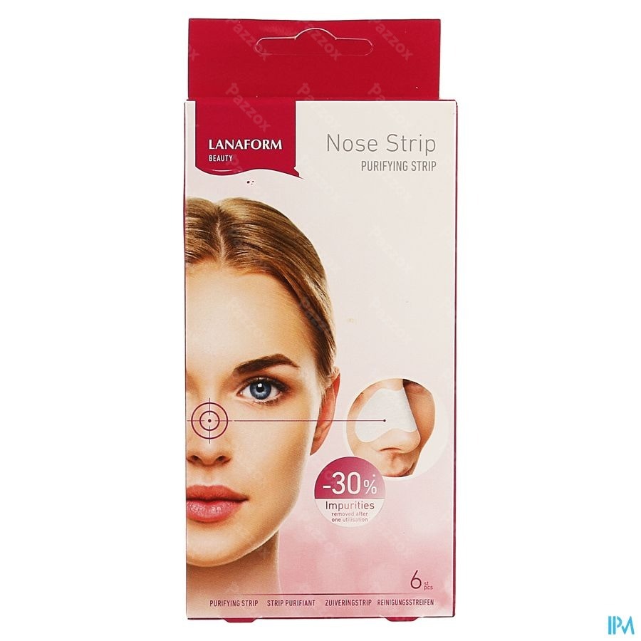 Lanaform Nose Strip Patch A/bouton 6 La130209