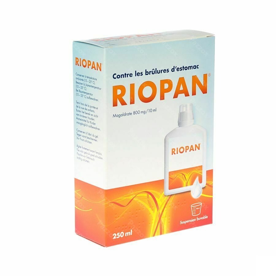 Riopan 800mg/10ml Susp Or 250ml