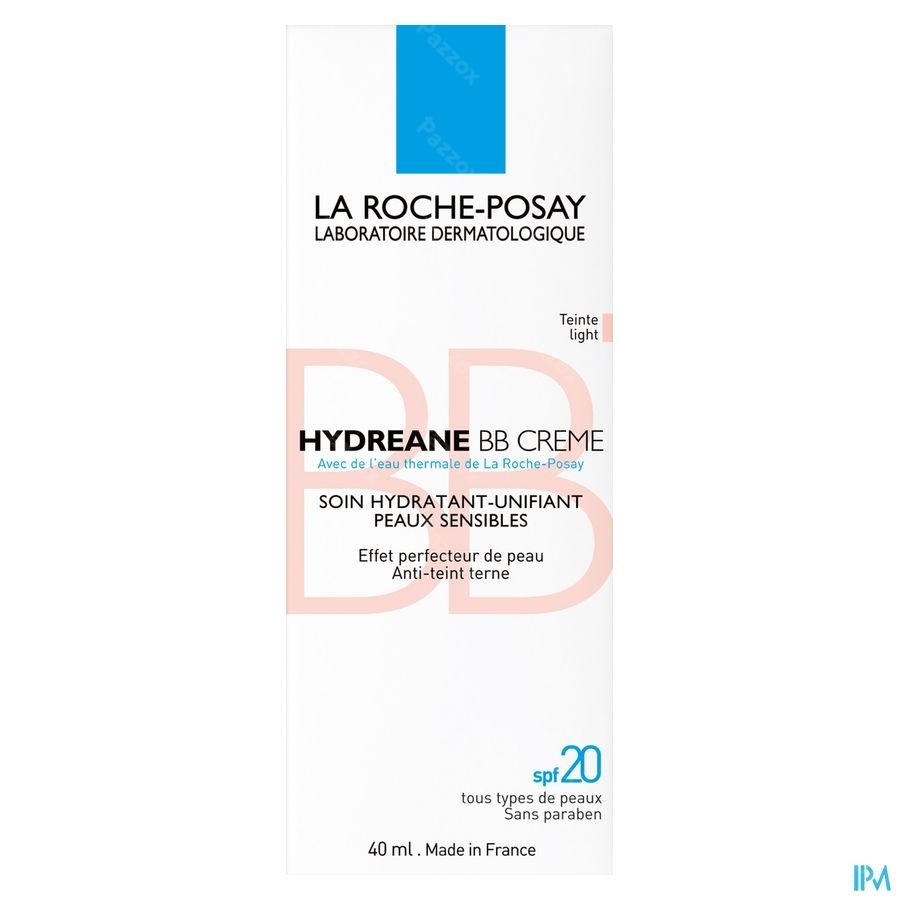 La Roche Posay Hydreane Bb Cream Light Shade Rose 40ml