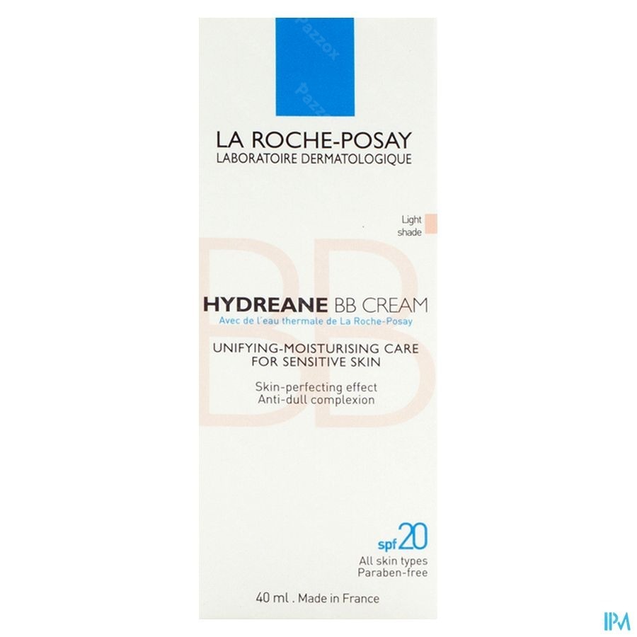 La Roche Posay Hydreane Bb Cream Light Shade Rose 40ml