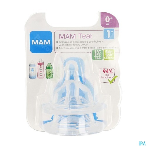Mam Speen Silicoon Newborn Teat Size 1 kopen Pazzox