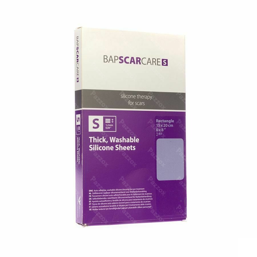 Bap Scar Care S Pans Adh Sil 15x 20cm 2 Pieces