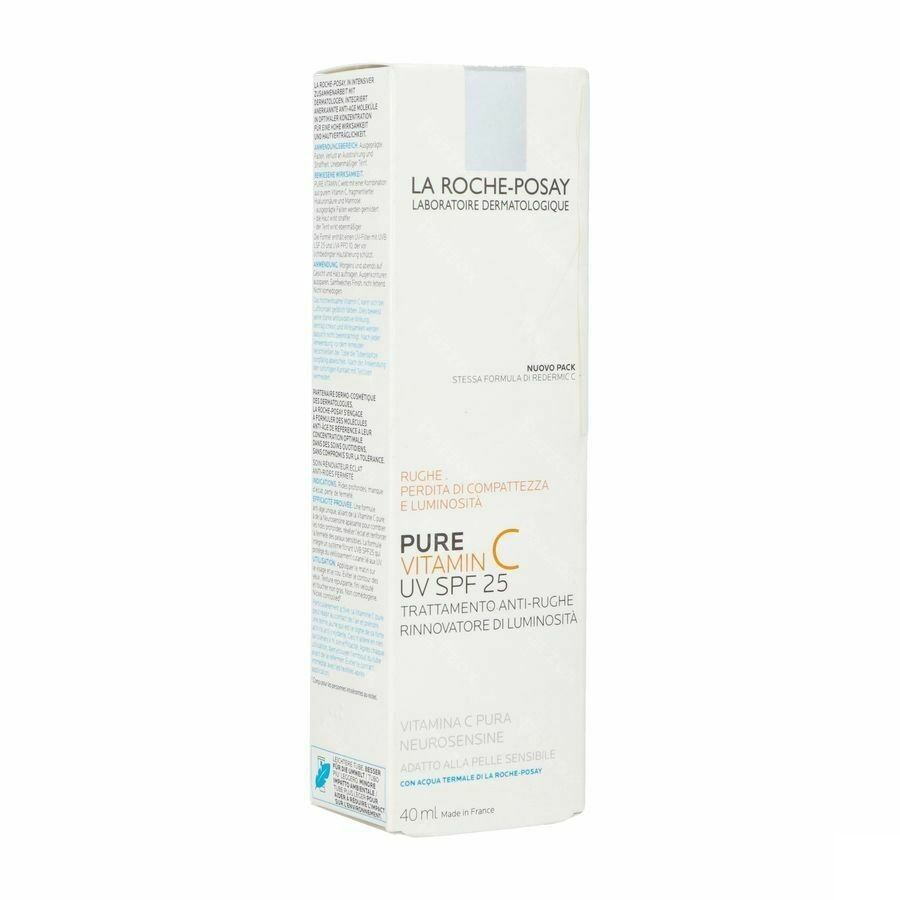 La Roche-Posay Pure Vitamine C Anti-Rimpel Verzorging Gevoelige Huid SPF25 40ml