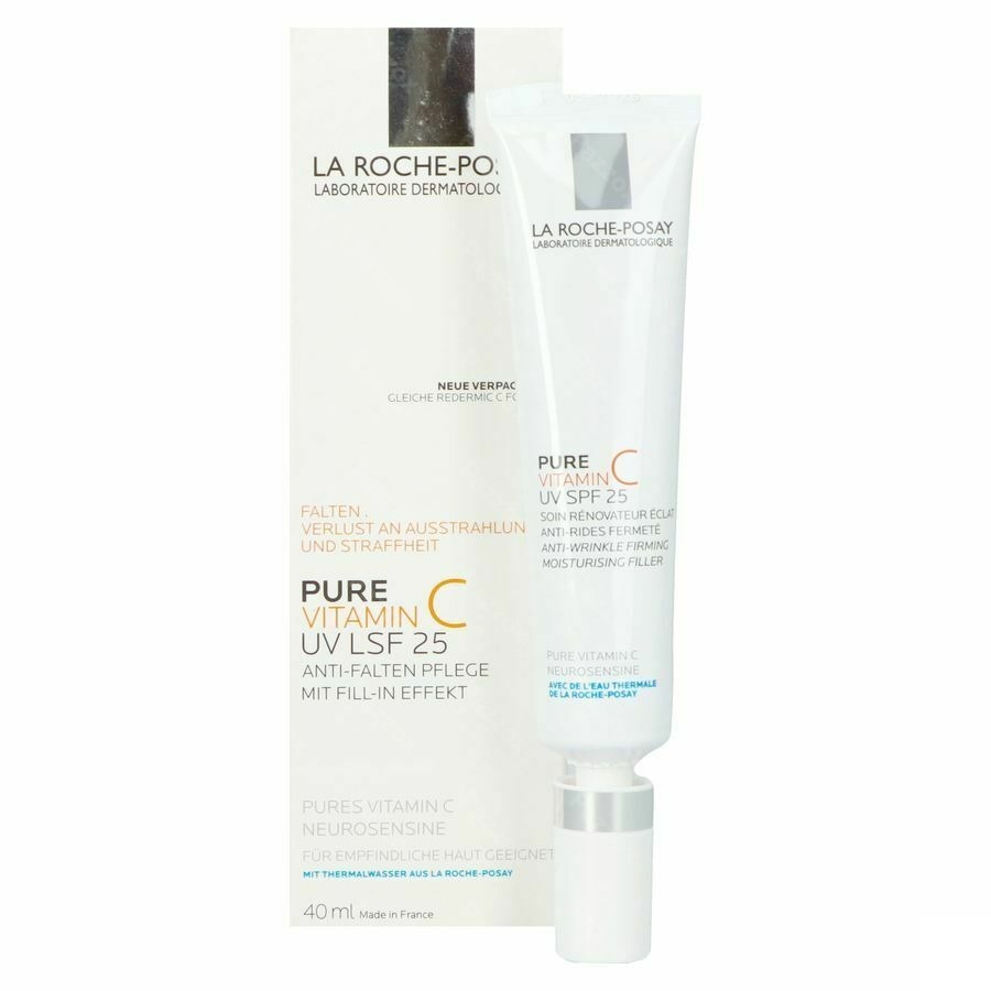 La Roche-Posay Pure Vitamine C Anti-Rimpel Verzorging Gevoelige Huid SPF25 40ml
