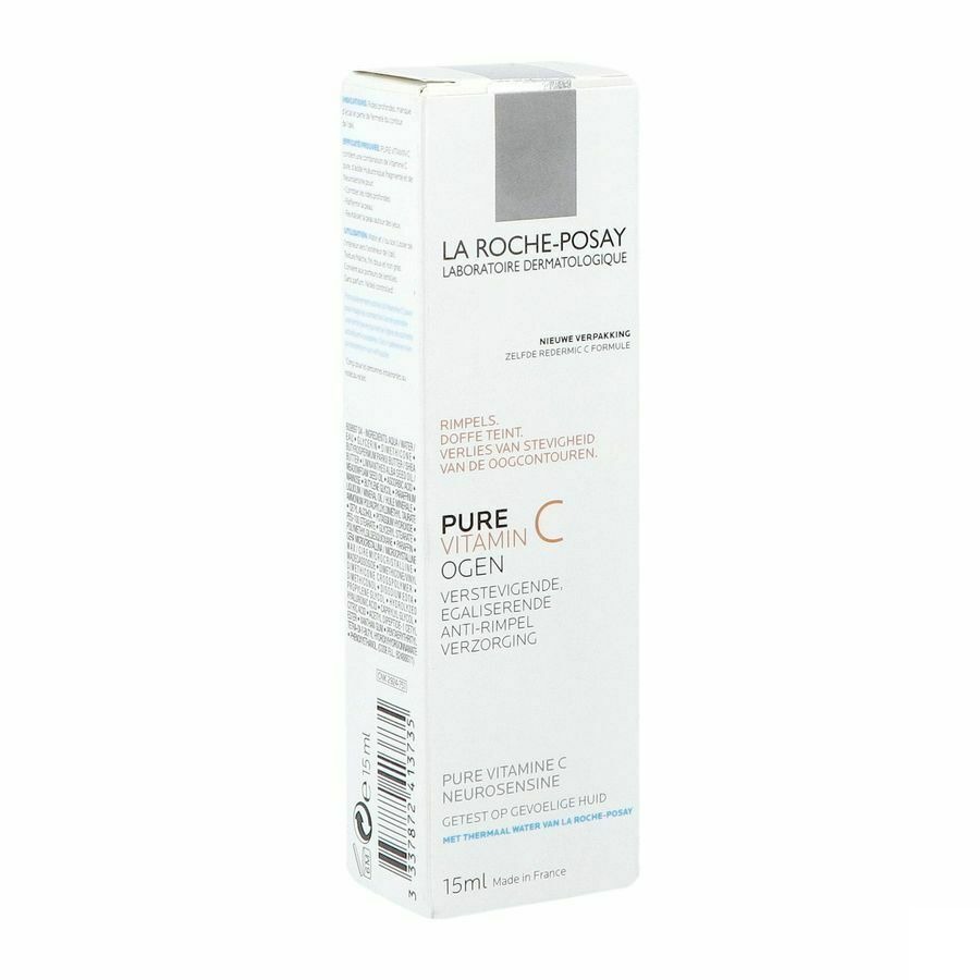 La Roche-Posay Pure Vitamine C Anti-Rimpel Oogcrème voor Gevoelige Ogen 15ml