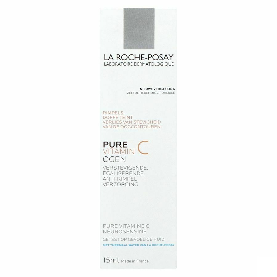 La Roche-Posay Pure Vitamine C Anti-Rimpel Oogcrème voor Gevoelige Ogen 15ml