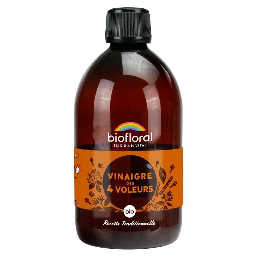 Biofloral Elixir Vinaigre 4voleurs Bio 500ml Rf018