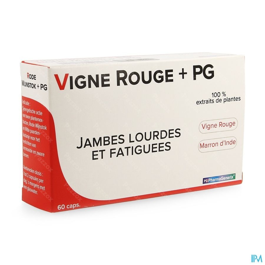 Vigne Rouge+ Pg Pharmagenerix Blister Caps 60