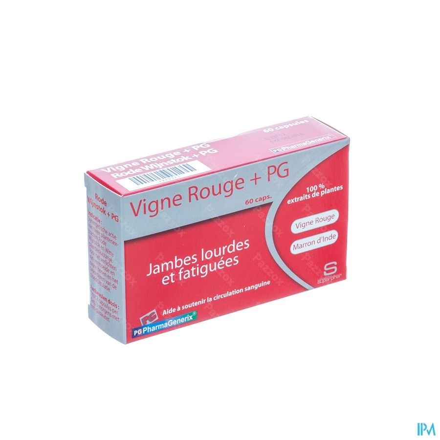 Vigne Rouge+ Pg Pharmagenerix Blister Caps 60