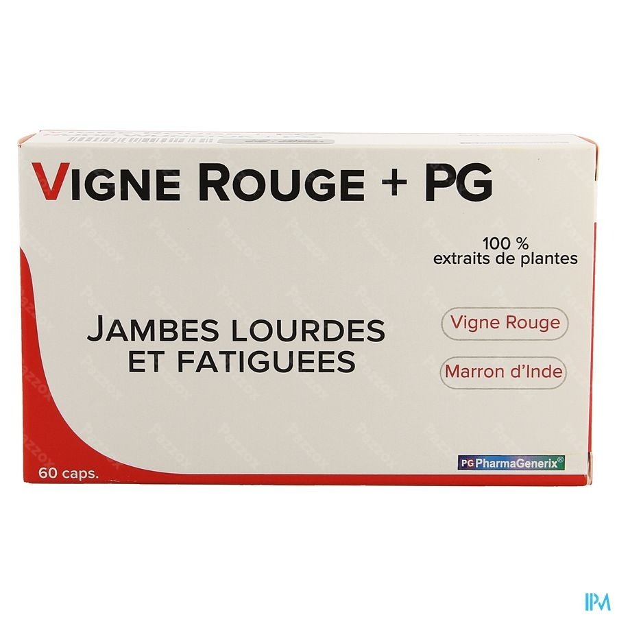 Vigne Rouge+ Pg Pharmagenerix Blister Caps 60
