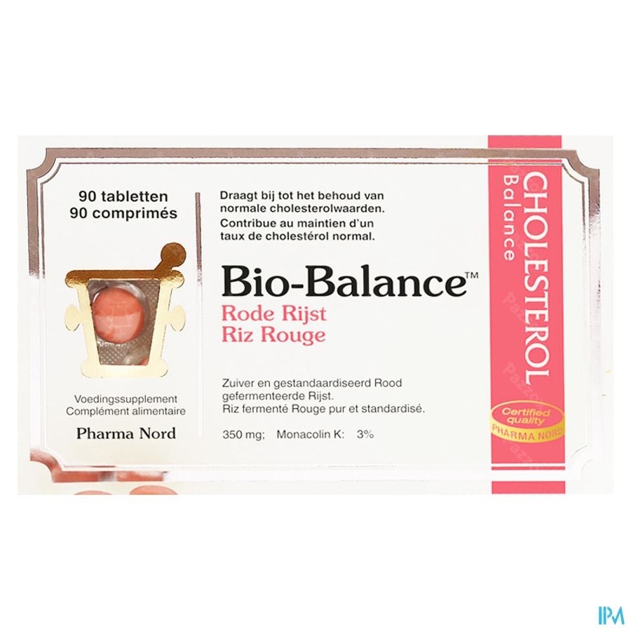 Bio-balance Rode Rijst-riz Rouge Tabl 90