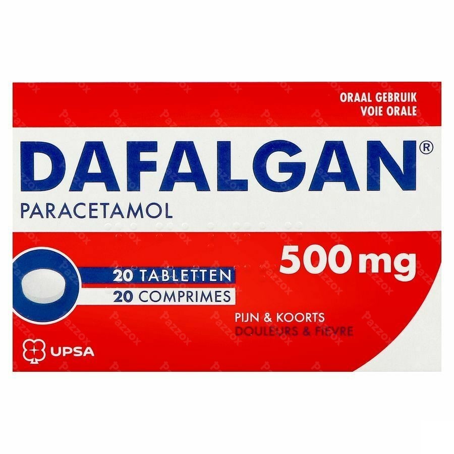Dafalgan 500mg 20 Comprimés