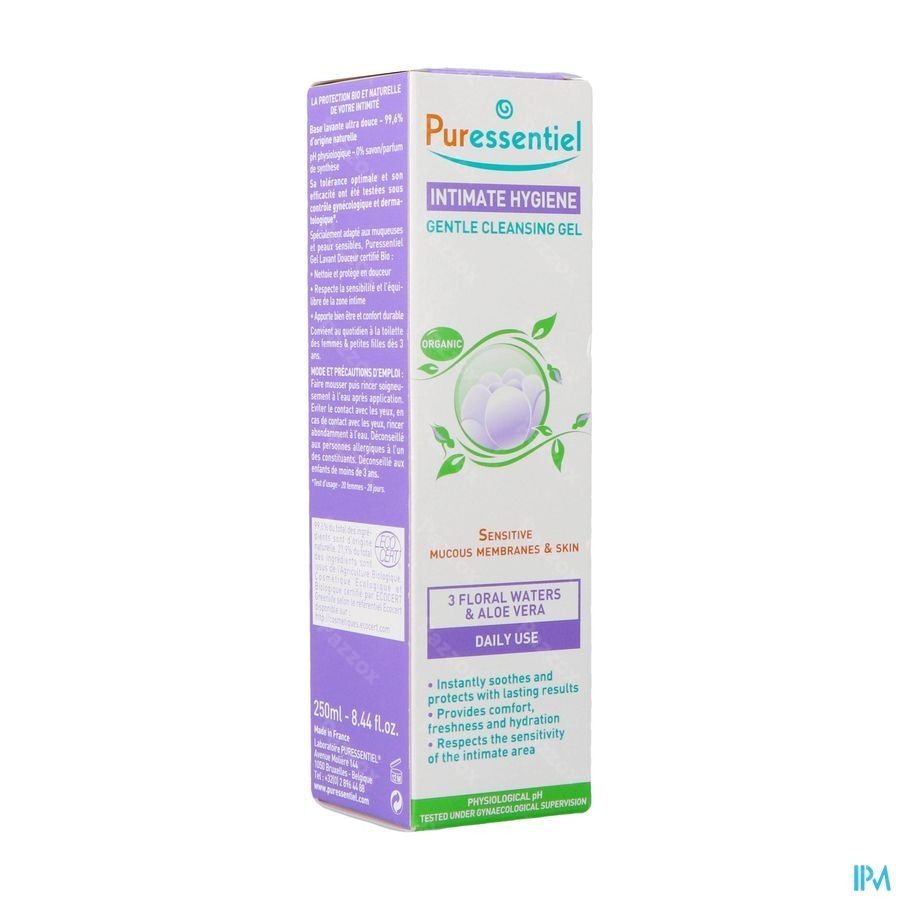 Puressentiel Intieme Hygiene Wasgel Bio 250ml