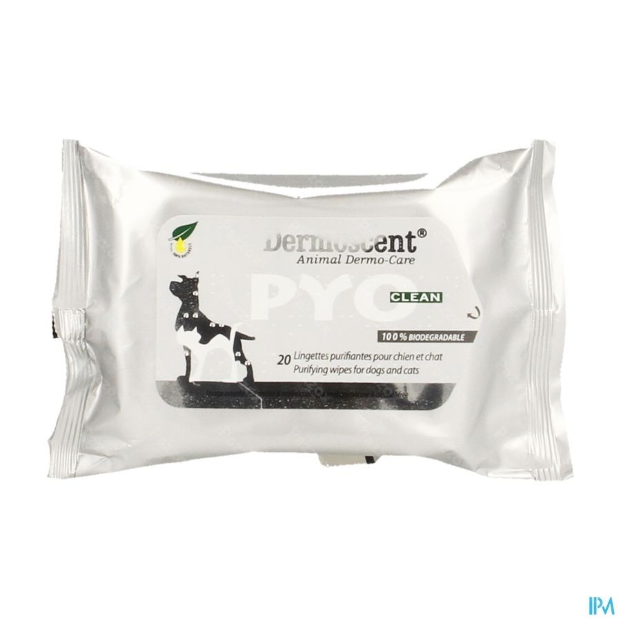 Dermoscent Pyo Clean Wipes Sac 20