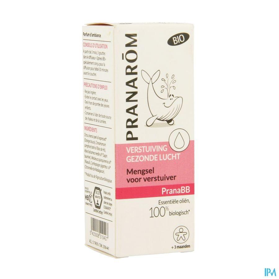 Pranabb Mengeling Ess Olie Verstuiv. Verzacht.10ml