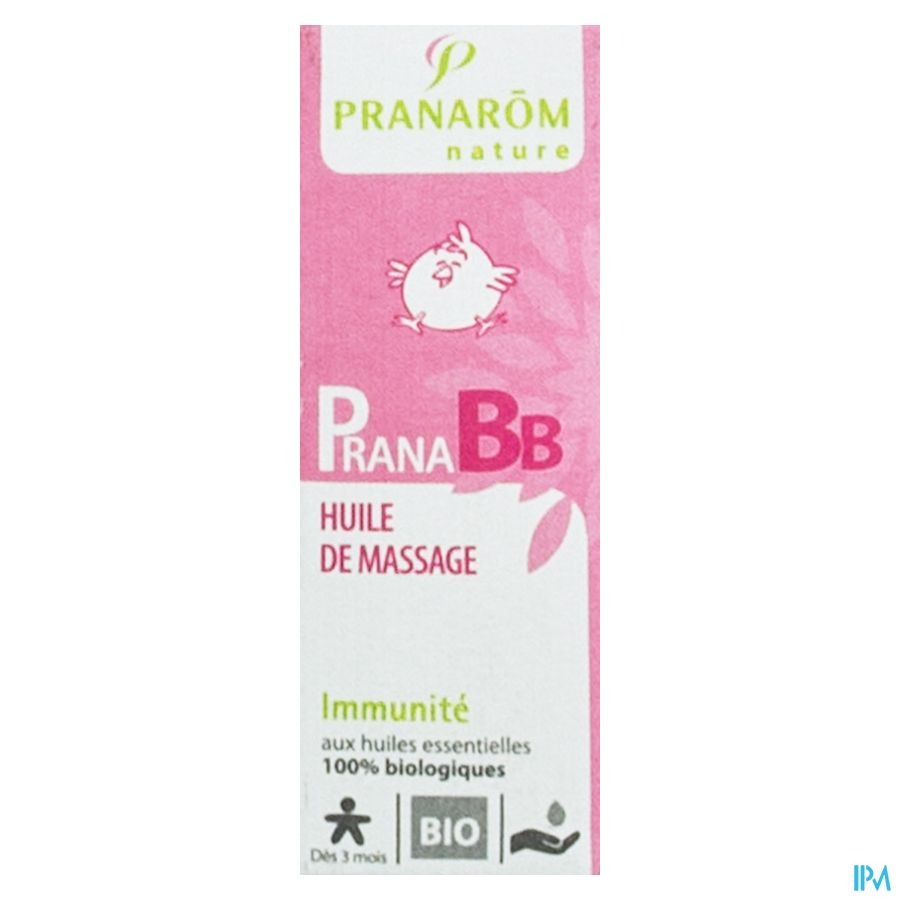Pranabb Huile Massage Immunite 10ml