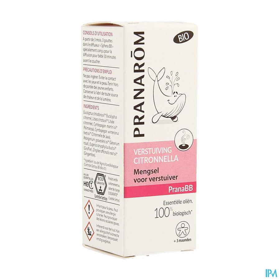 Pranabb Mengeling Ess Olie Vr Verstuiv.muggen 10ml