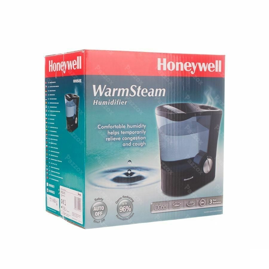 Honeywell Luchtbevochtiger Warme Stoom Hh950e
