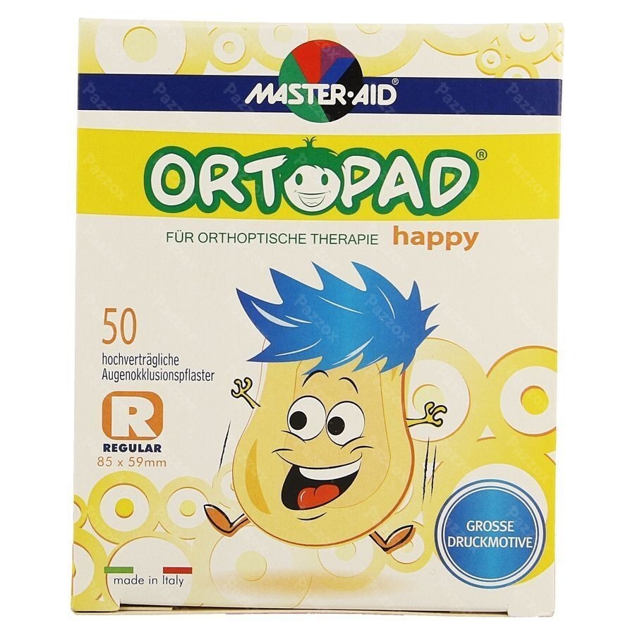 Ortopad Happy Regular Cp Ocul. 50 70134