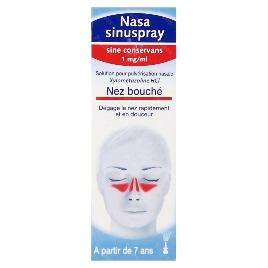 Nasasinuspray 1mg/ml Sine Cons. Decongest. 10ml