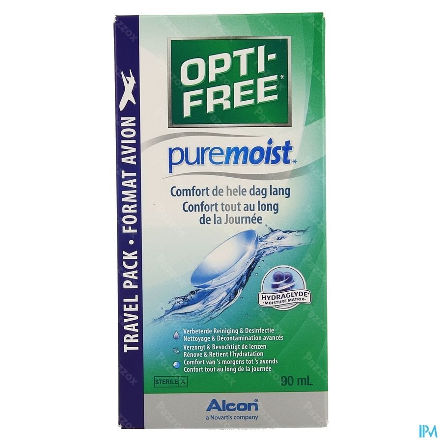 Opti-free Puremoist M.purpos.desinf.1x 90ml+etui
