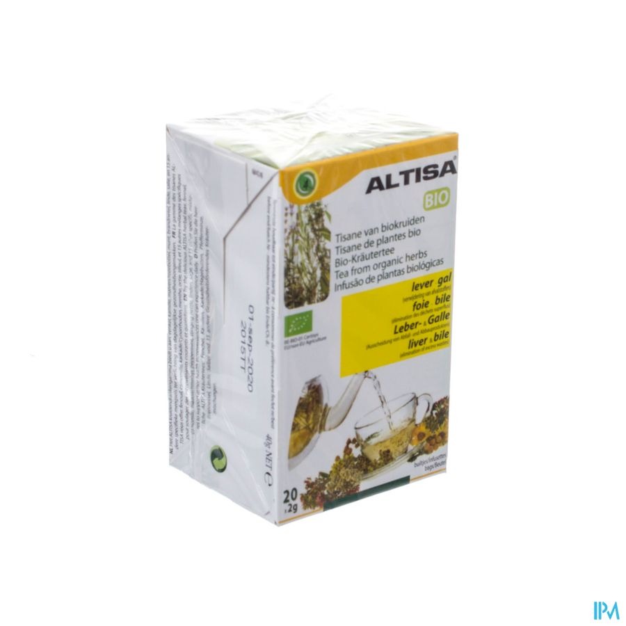 Altisa Tisane Lever-gal Bio Filt.20x2g