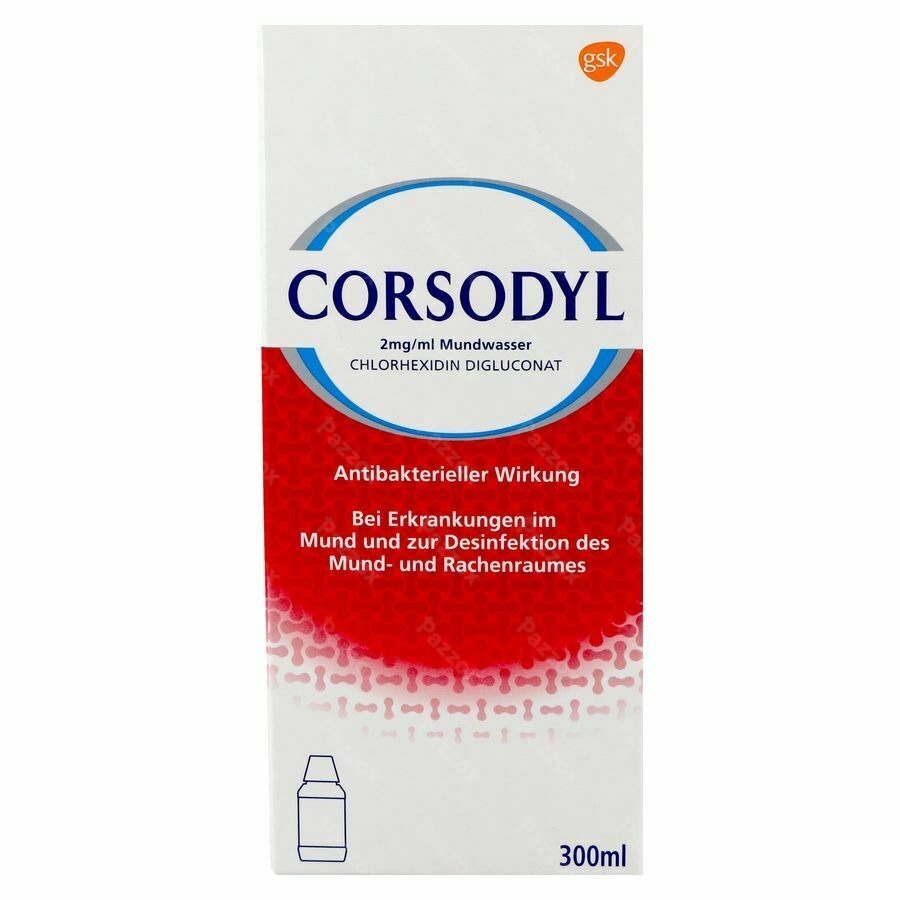 Corsodyl 2mg/ml Mondspoeling 300ml