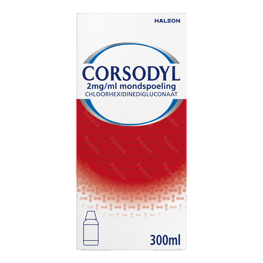 Corsodyl 2mg/ml Mondspoeling 300ml