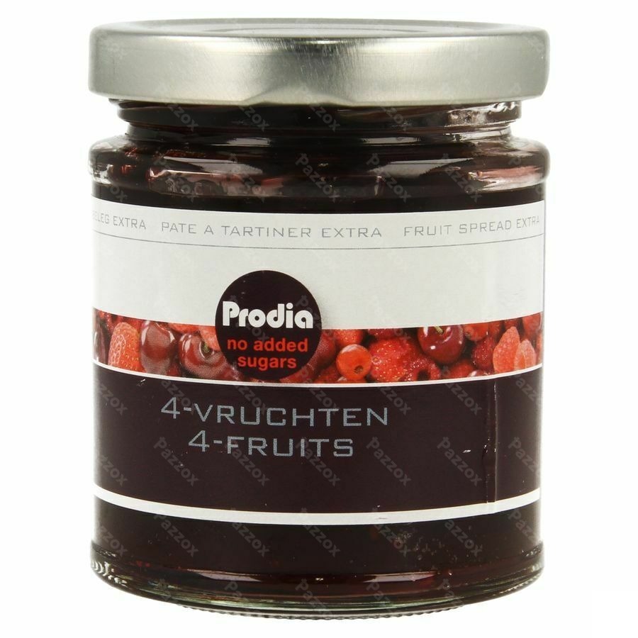 Prodia Tartinade Extra 4 Fruits 215g 5681 Revogan