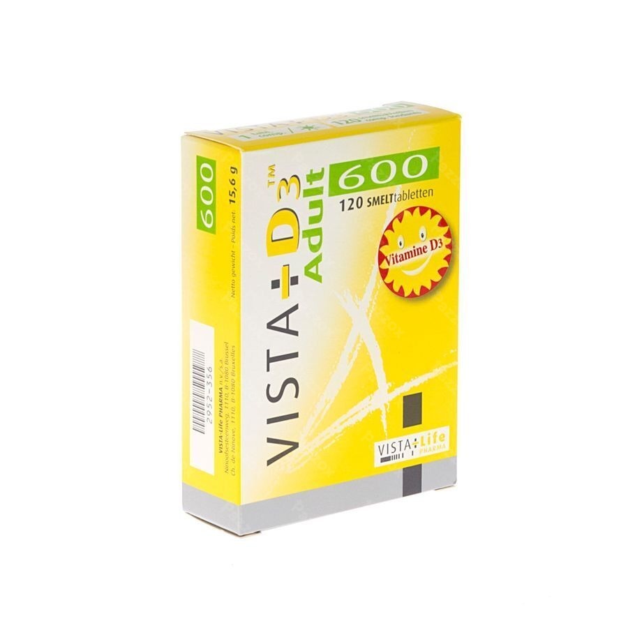 Vista-D3 600 IE 120 Smelttabletten