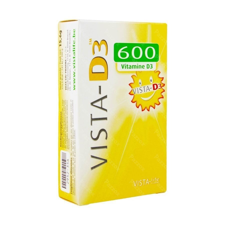 Vista-D3 600 IE 120 Smelttabletten