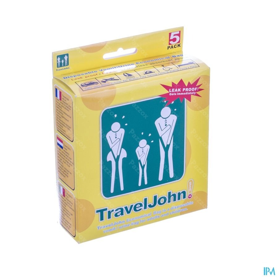 Travel John Braakzakjes 5x800ml